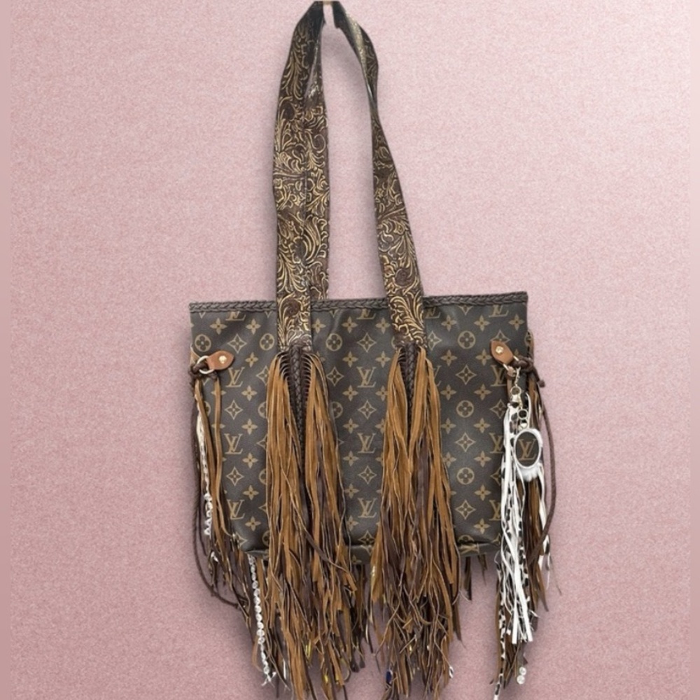 Western Boho Fringe Bag 🤎